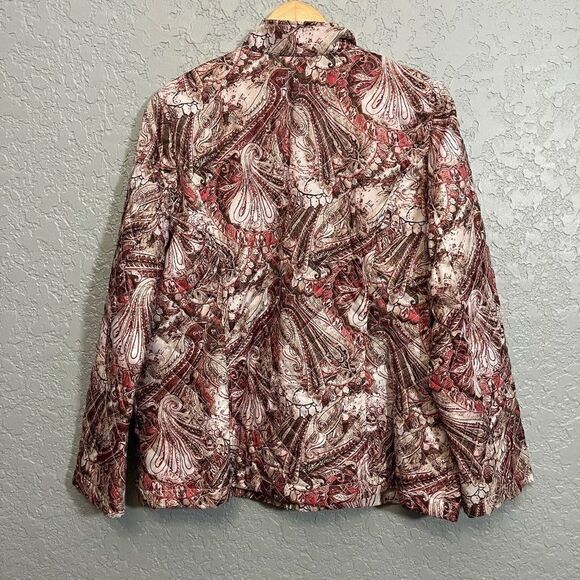 Chico’s Lightweight Quilted Semi Puffy Jacket - Picture 3 of 9